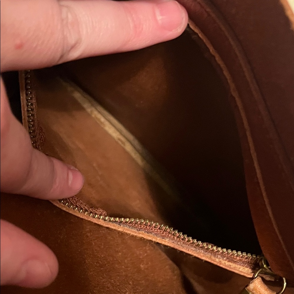 Madewell Medium Transport English Saddle Brown Leather Tote Bag Purse - Picture 6 of 13